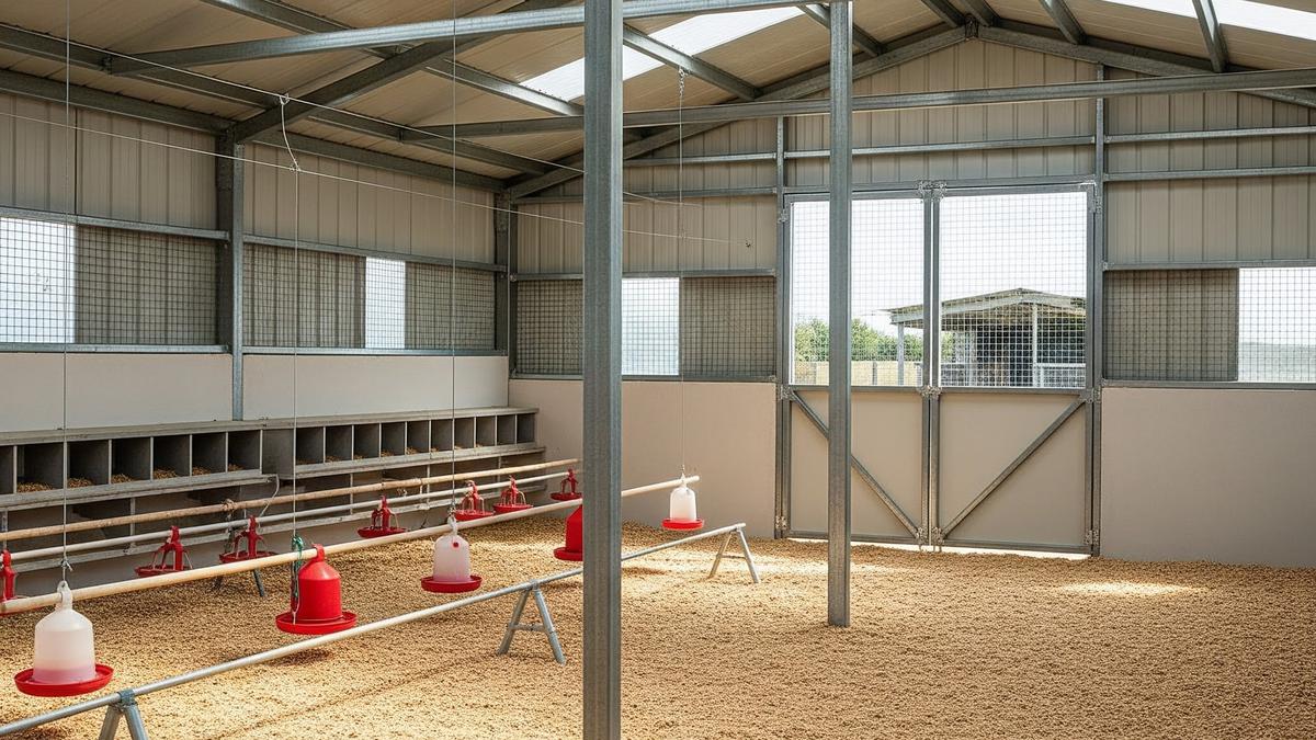 7 Model Kandang Ayam Rangka Pipa Besi, Kokoh dan Fungsional