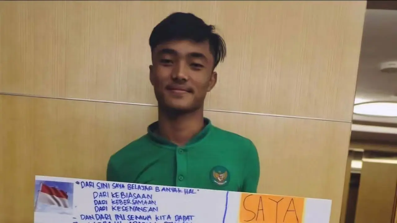 Ernando Ari sat memperkuat Timnas Indonesia U-16