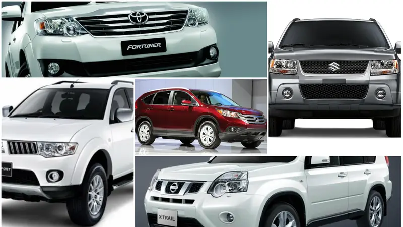 X-Trail, CR-V, Pajero, dan Fortuner, Mana yang Harganya Jatuh?