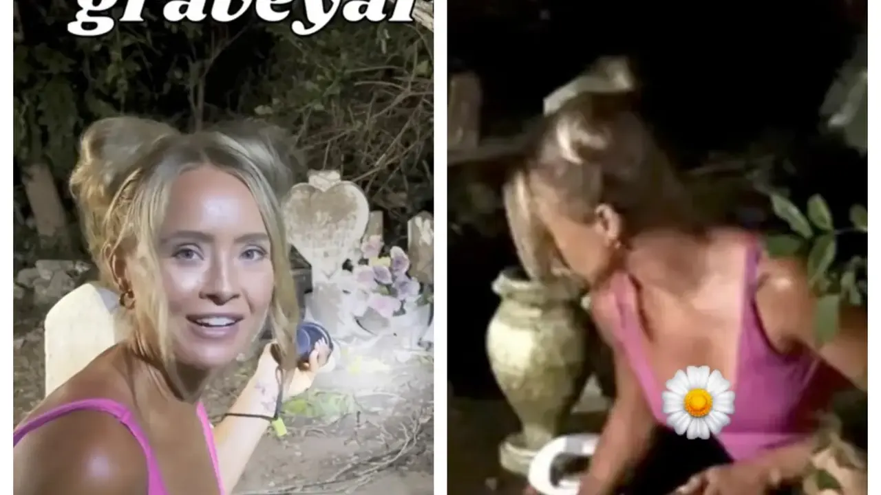 Bersihkan Makam Terbengkalai, Aksi Influencer Wanita Ini Jadi Sorotan