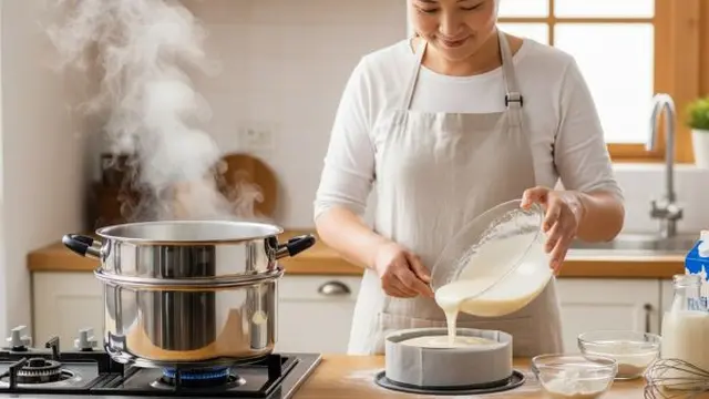Bolu Susu Kukus Tanpa Telur dan Mixer