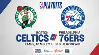 Playoff 2018 Boston Celtics Vs Philadelphia 76ers Game 5 (Bola.com/Adreanus TItus)