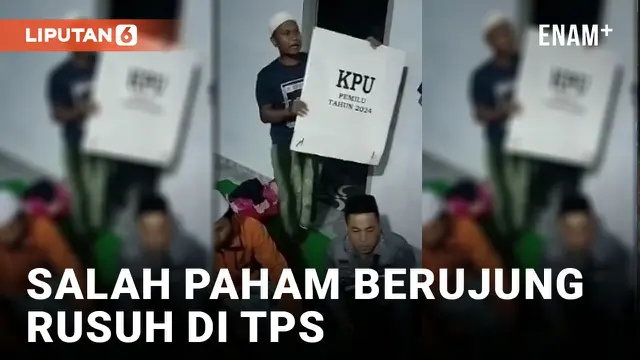 Salah Paham, TPS di Sampang Rusuh