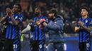 Kemenangan ini membuat Inter Milan kokoh di puncak klasemen dengan 61 poin. Sementara, Monza terpuruk di posisi juru kunci dengan 14 poin dari 28 pertandingan. (Isabella BONOTTO/AFP)