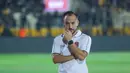Pelatih Persijap Jepara, Mario Lemos, saat laga uji coba melawan Persipura Jayapura di Stadion Gelora Bumi Kartini (GBK) Jepara, Sabtu (26/7/2025). (Bola.com/M. Iqbal Ichsan)
