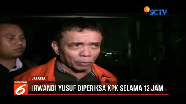 Irwandi mengaku jika penyidik KPK memberikan banyak pertanyaan dalam kasus kegiatan Aceh Marathon.
