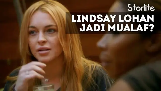 Lindsay Lohan mendadak tampil santun, mengenakan hijab. Dyh, kenapa ya? Saksikan hanya di Starlite!