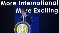 Presiden Inter Milan Erick Thohir dalam sebuah acara di Nanjing, 6 Juni 2016. (AFP/STR)