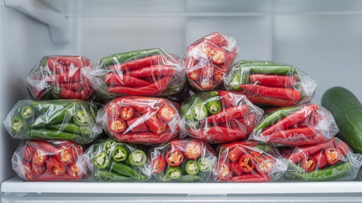 Modal Tusuk Gigi di Dapur, Ini Trik Cabai di Kulkas Enggak Cepat Busuk