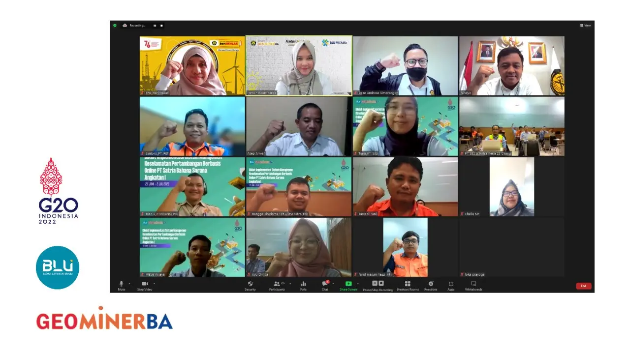 PT Satria Bahana Sarana dan PPSDM Geominerba Kerja Sama Siapkan Auditor SMKP yang Kompeten