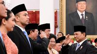 Nama Raffi Ahmad trending setelah dilantik Prabowo Subianto jadi utusan khusus Bidang Pembinaan Generasi Muda dan Pekerja Seni di Istana Negara, Jakarta. (Foto: Dok. Instagram @raffinagita1717)