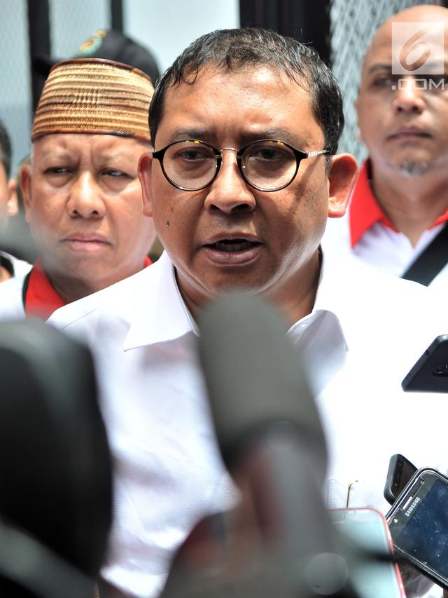 Fahri Hamzah dan Fadli Zon Jenguk Ahmad Dhani di Rutan Cipinang