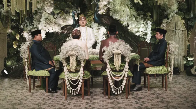 Momen Haru Prabowo dan Jokowi Jadi Saksi Nikah Kasespri Rizky Irmansyah