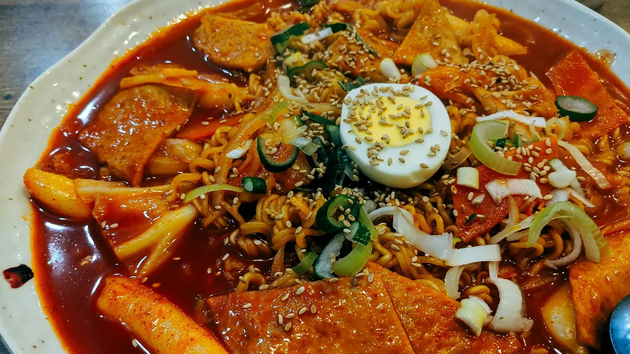 Ilustrasi Makanan Korea
