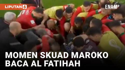 VIDEO: Saat Al Fatihah Jadi 'Senjata' Maroko di Piala Dunia
