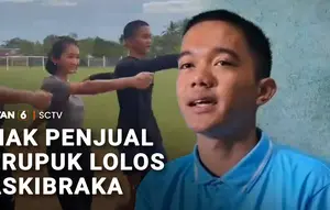 Kisah Anak Penjual Kerupuk Lolos Paskibraka Nasional