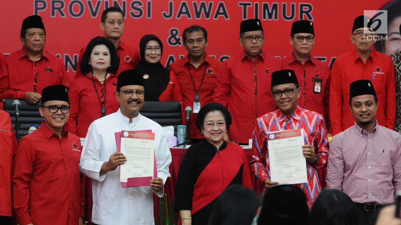 Calon Gubernur dan Wakil Gubernur Jawa Timur dan Sulawesi Selatan