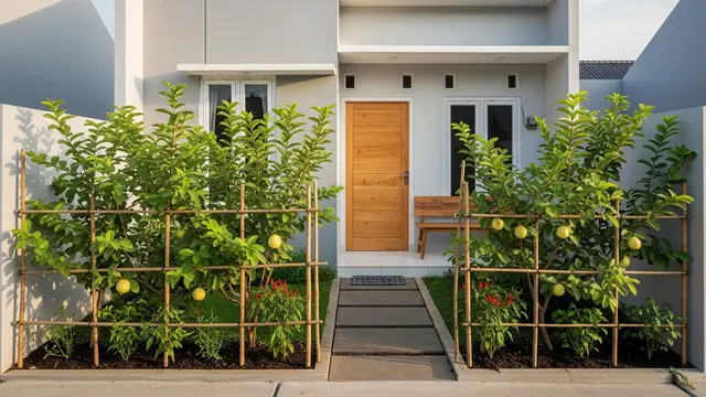 9 Inspirasi Kebun Mini Pagar Hidup dari Tanaman Buah Produktif, Solusi Lahan Terbatas