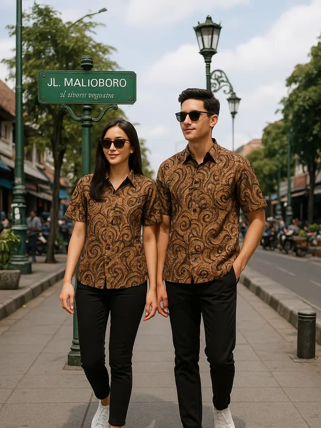 Model Batik Santai untuk Liburan di Yogyakarta