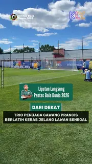 Melihat dari dekat trio penjaga gawang Prancis berlatih keras jelang lawan Senegal