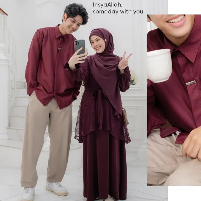 6 Potret Adhisty Zara Jadi Model Baju Hari Raya,