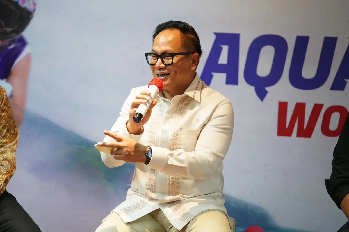 Wakil Menteri BUMN Kartika Wirjoatmodjo memaparkan Aquabike Jetski World Championship 2023 ini akan sihelat pada 22-26 November 2023 mendatang di Danau Toba.