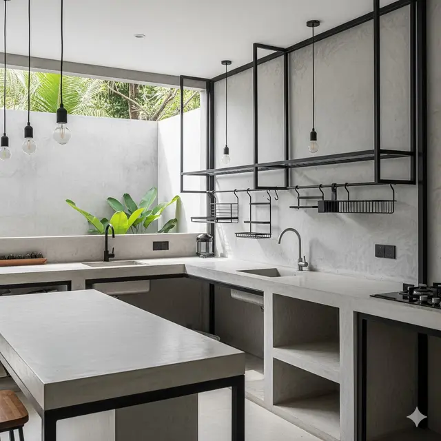 Industrial Modern yang Elegan