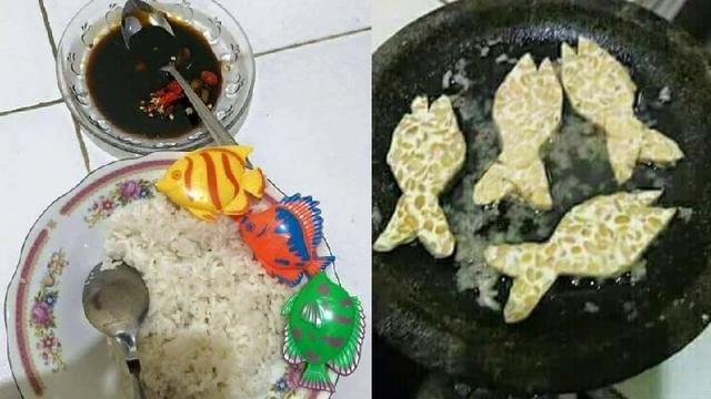 Ngakak, Begini Gaya Nyeleneh Orang Indonesia Saat Makan di Akhir Bulan