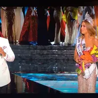 Steve Harvey salah sebut nama pemenang Miss Universe 2015. (Via: youtube.com)