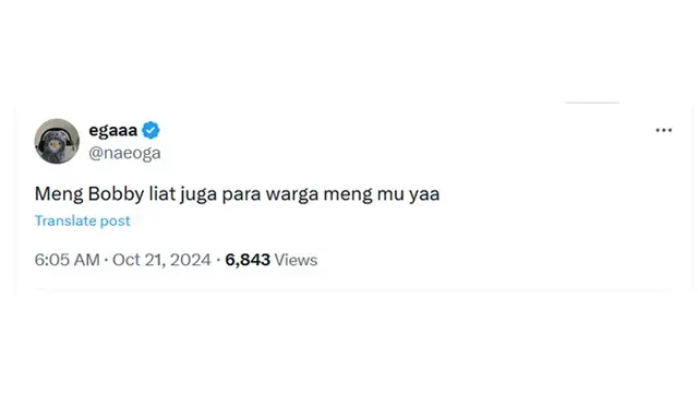 6 Permintaan Lucu Netizen ke Bobby Kertanegara Kucing Prabowo Ini Bikin Ngakak