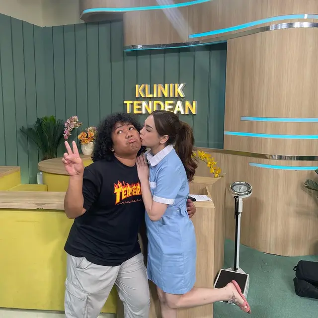 [Fimela] Marshel Widianto dan Celine Evangelista