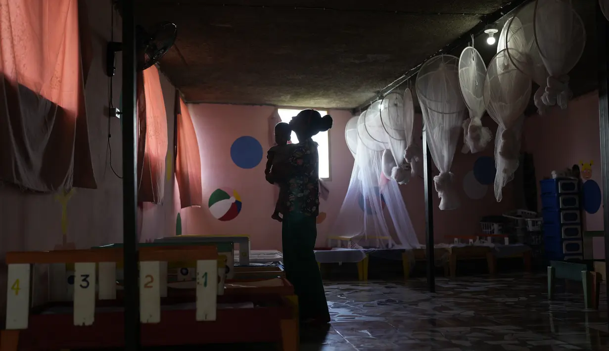 Dua badan PBB pada hari Senin memperingatkan tentang meningkatnya keadaan darurat pangan termasuk kelaparan di Sudan akibat pecahnya perang dan di Haiti, Burkina Faso, dan Mali karena pembatasan pergerakan orang dan barang. (AP Photo/Ariana Cubillos)
