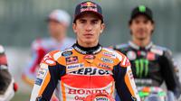 Marc Marquez siap tempur di MotoGP Qatar di sirkuit Losail (AFP)
