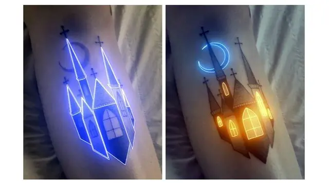 Seniman Ini Buat Tato Animasi dengan Lampu Neon, 7 Hasilnya Mengagumkan