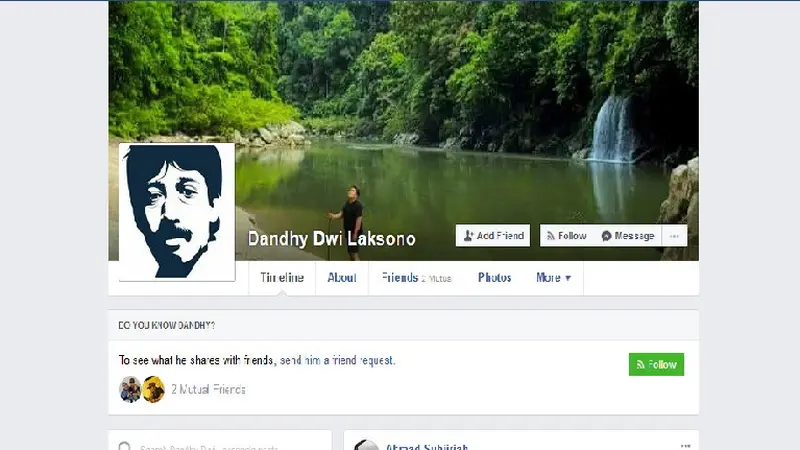 facebook Aktivis Dandhy Dwi Laksono 