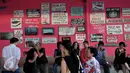 Karya yang dipamerkan pada Pameran Jakarta Biennale fokus pada permasalahan ekonomi, sosial, lingkungan dan dinamika masyarakat saat ini, Jakarta, Sabtu (14/11/2015). Pameran ini diikuti seniman dari dalam dan luar negeri. (Liputan6.com/ Gempur M Surya)