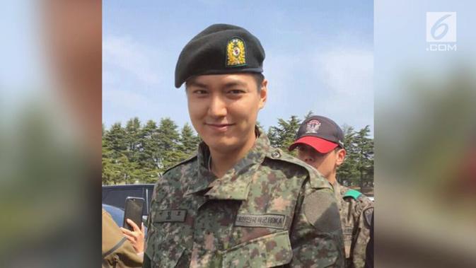 Video Bikin Gemas Foto Lee Min Ho Saat Wajib Militer Showbiz Liputan6 Com