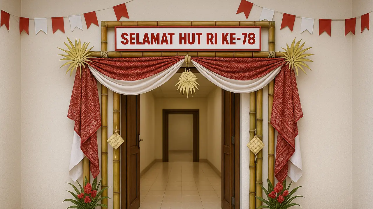 7 Contoh Dekorasi Ruangan 17 Agustus 2025, Jadi Pilihan Agar Suasana Kemerdekaan Makin Meriah