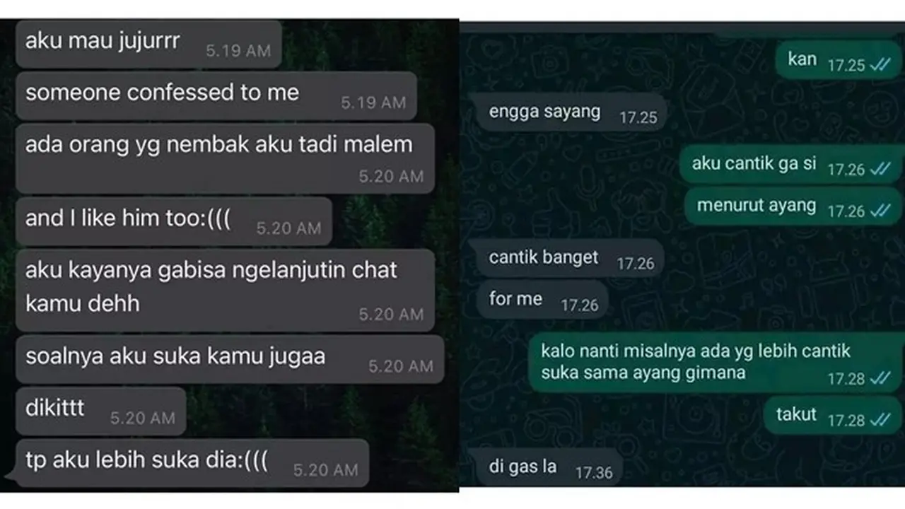 6 Chat Punya Pacar Jujur Ini Malah Bikin Geregetan, Kocak