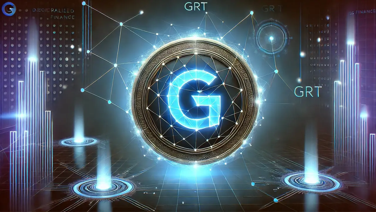 Ilustrasi Kripto GRT Coin.