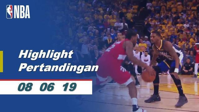 Berita video Final NBA 2019, Toronto Raptors vs Golden State Warriors, semakin seru dan sengit setelah game 4. Raptors sementara memimpin 3-1.