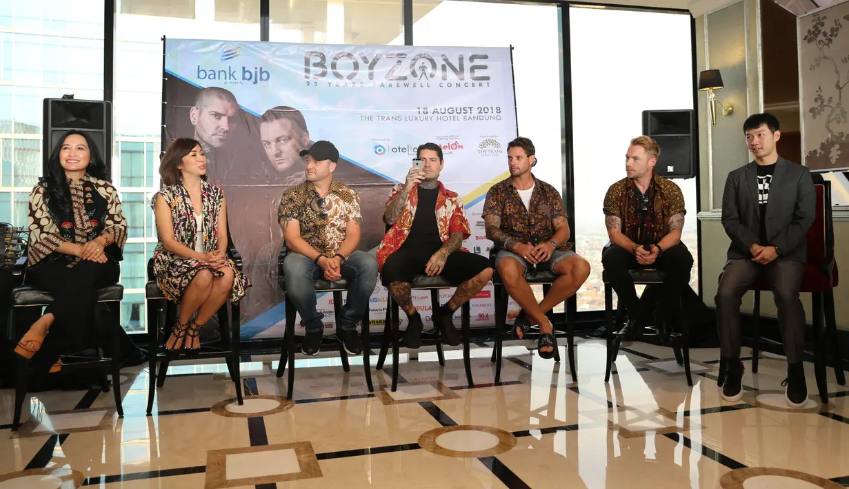 Konser Boyzone di Bandung