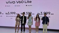 Vivo V60 Lite Resmi Meluncur di Indonesia, Intip Harga dan Spesifikasinya. (Doc: Vivo)