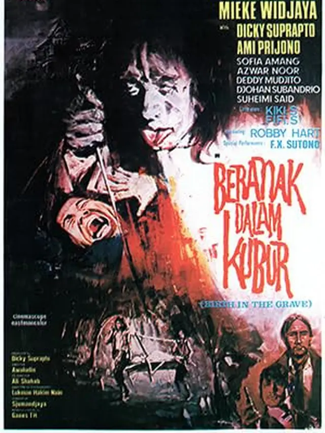 Poster film Beranak Dalam Kubur. (Foto: Dok. IMDb)