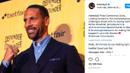 Rio Ferdinand berfoto usai mengikuti press conference dengan teman “Defender to Contender”. Acara sebagai penryataan resmi Rio beralih profesi menjadi seorang petinju pro. (Bola.com/Instagram Rio Ferdinand)