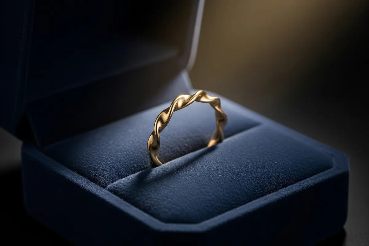 Model Cincin Emas Kecil untuk Hadiah Pernikahan