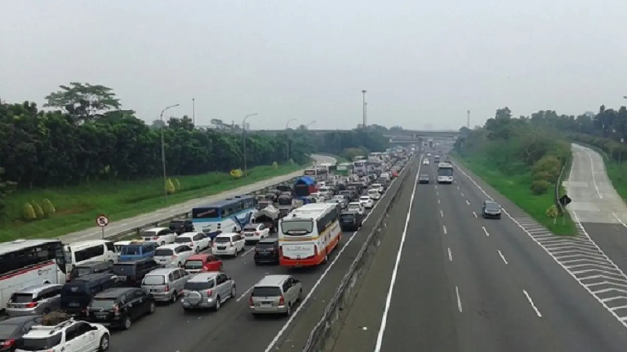 Arus Balik di Tol Dawuan