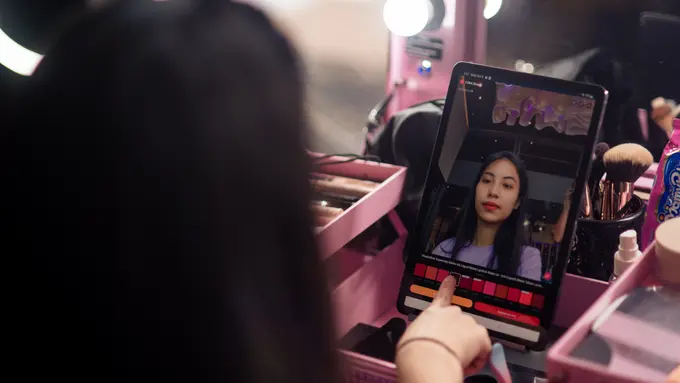 virtual try on di LazBeauty