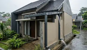 8 Tanda Talang Air Rumah Tidak Mampu Menampung Hujan Deras dengan Baik, Awas Air Meluap ke Dinding