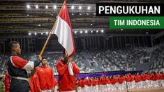 Berita video seremoni pengukuhan kontingen tim Indonesia untuk Asian Games 2018 di Jakarta, Minggu (5/8/2018).